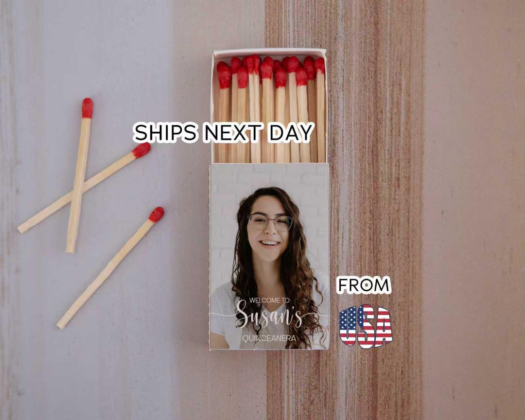 Matches Design Custom Photo Matchboxes – Personalized Matches With Your Picture ...