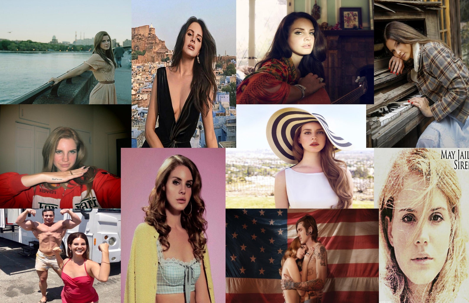 lana-del-rey-wall-collage-kit-lana-del-rey-collage-kit-music-etsy