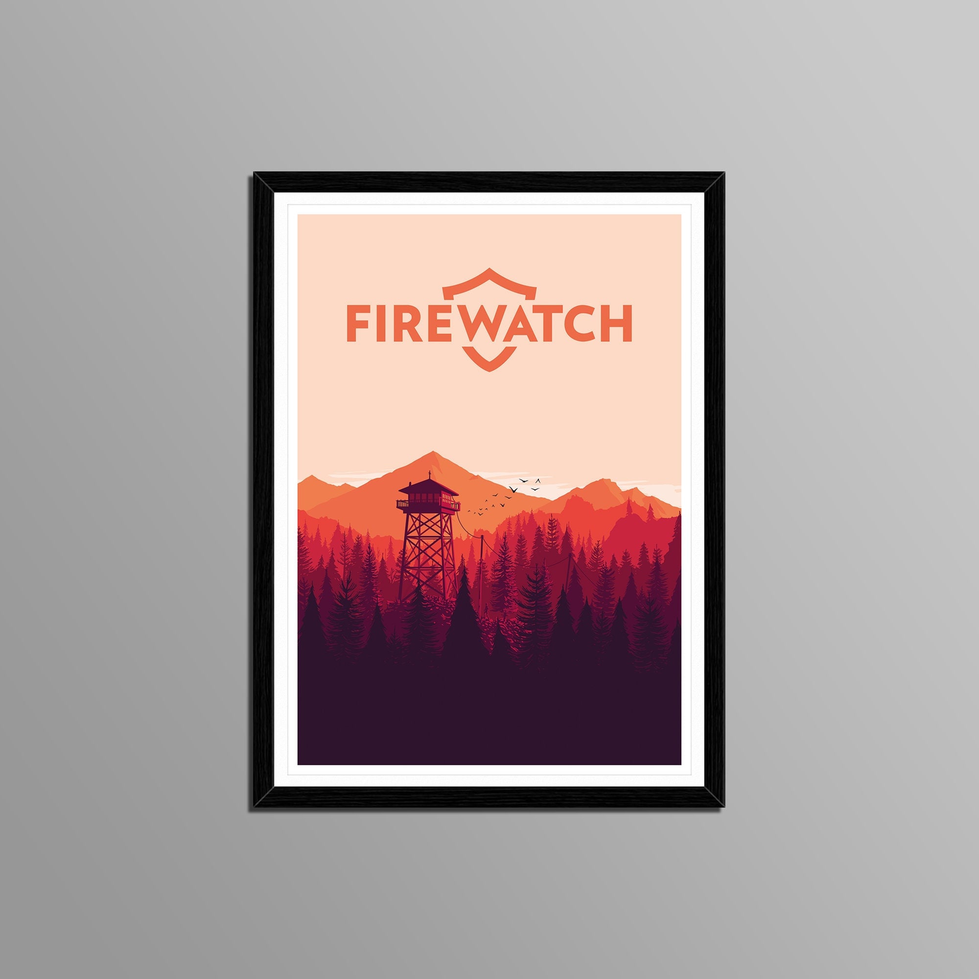 Minimalist Wallpaper from Firewatch : r/wallpapers
