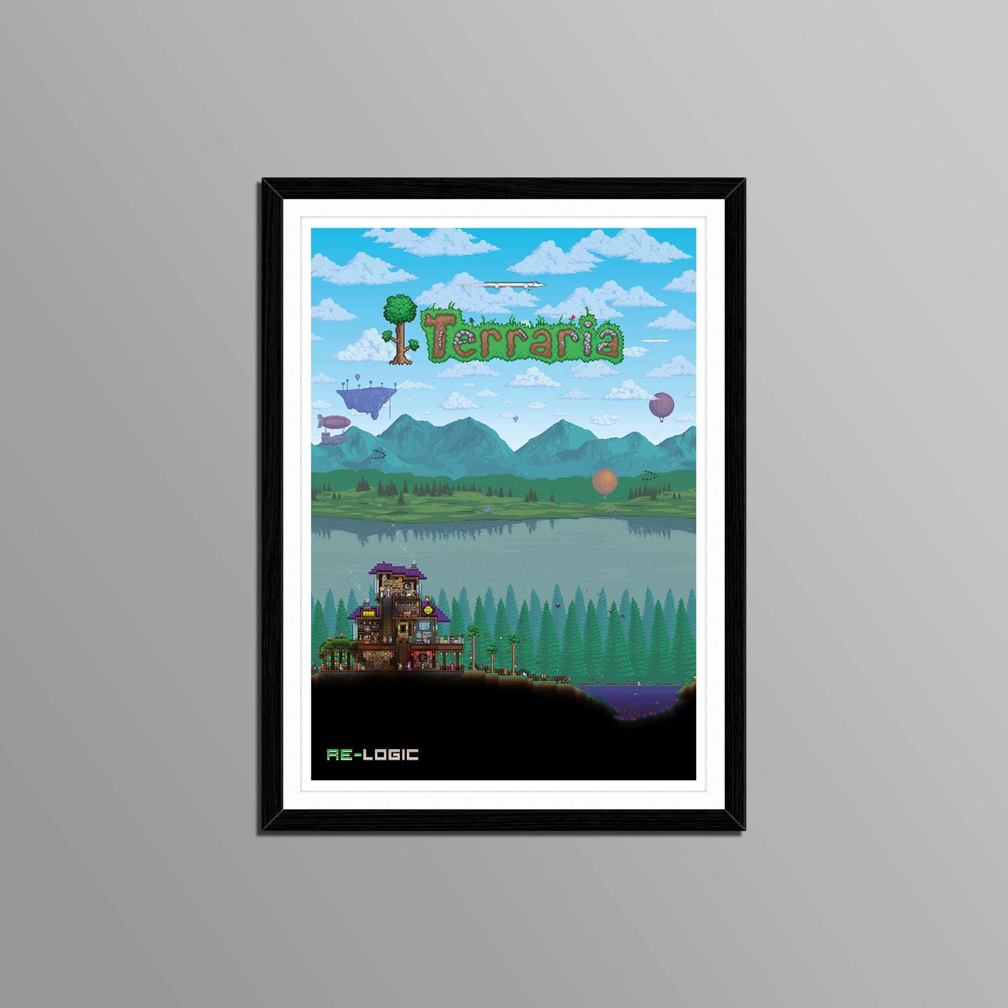 Gifts Idea Terraria Boss Rush Great Model Gifts For Birthday | Poster