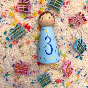 Custom birthday doll