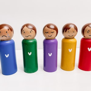 Emotion pegs