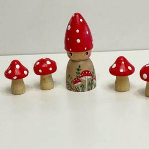 Mushroom Gnome - Etsy