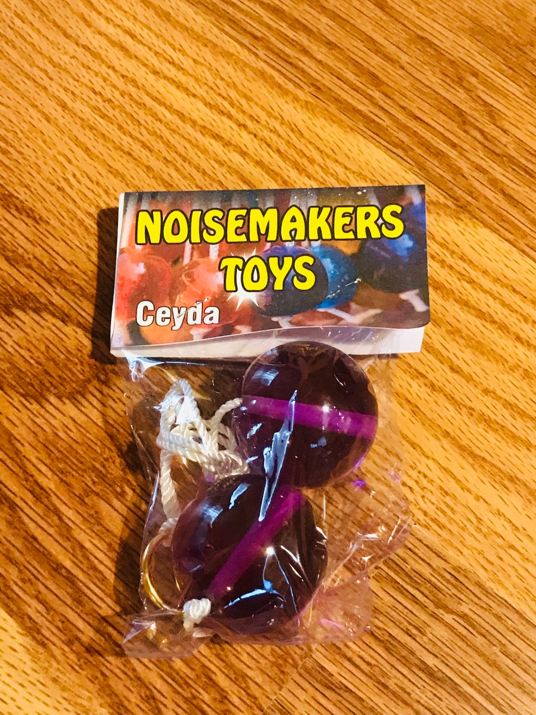 Ceyda Clackers Click Clacks Klackers Acrylic Balls String Rope Knockers