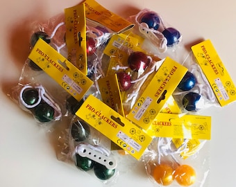 50 Pack Assorted  Clackers Noise Maker Toy ,Click Clackers Toy, Lato Lato Toy.