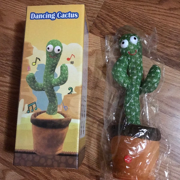 Soft cactus plush