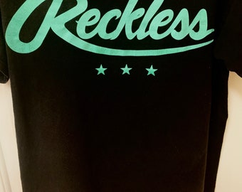 Reckless T Shirt | Etsy New Zealand