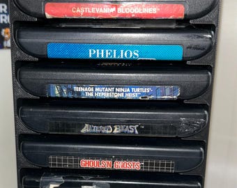 Sega Genesis 10 Slot Vertical Game Stand