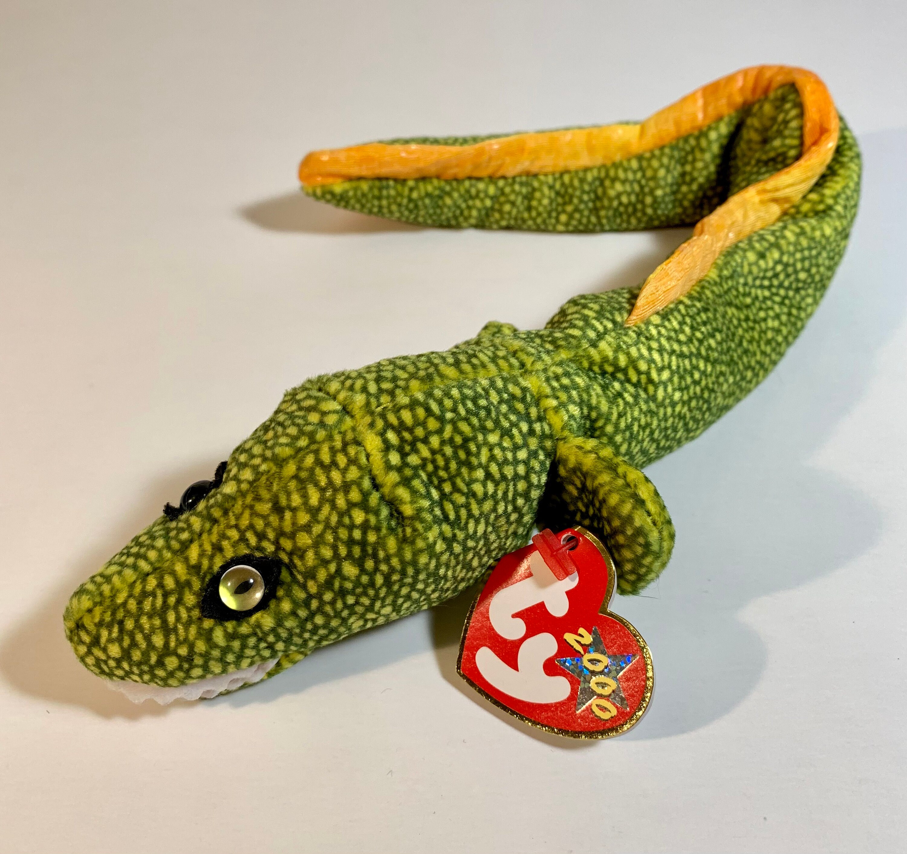 stuffed eel toy