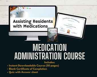 Medication Administration Course | For Healthcare Providers (PDF)