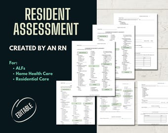 Resident Assessment Form