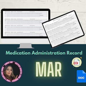 Medication Administration Record | MAR | Medication Profile