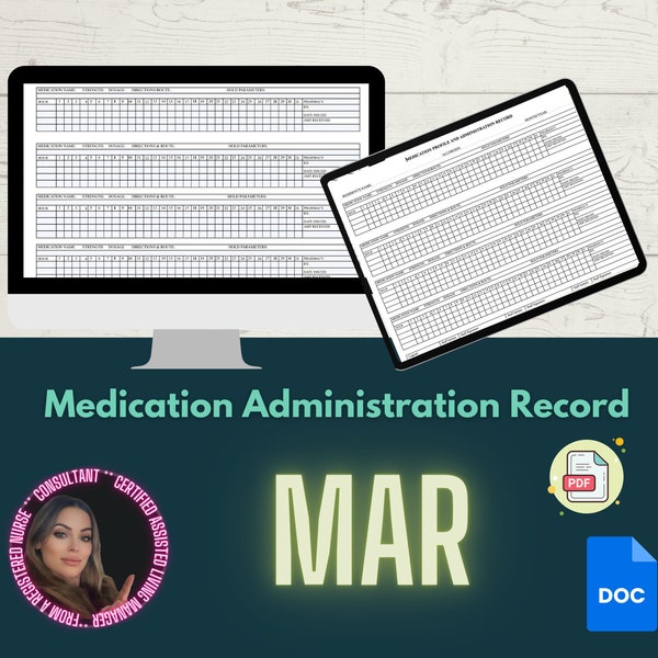 Medication Administration Record | MAR | Medication Profile