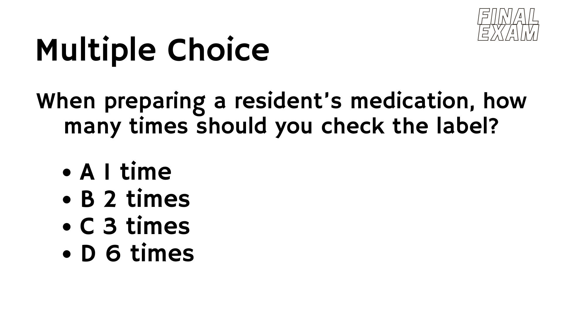 Medication Administration in Assisted Living Facilities Course Etsy