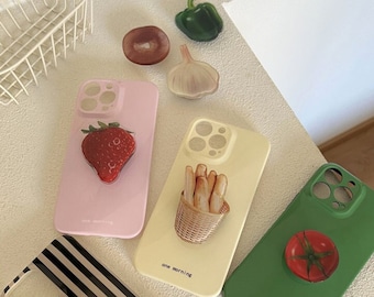 Cute Phone Grip Holder| Delicious Fruit & Bread Phone Grips | Universal Fit Phone Holders - Bring a Taste of Whimsy to Your Phone Today!