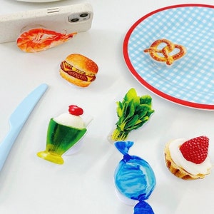 Adorable Food-Inspired Phone Grips | Vegetable, Fruit & More | Fun, Universal Fit Phone Holders - Add a Tasty Touch Today!