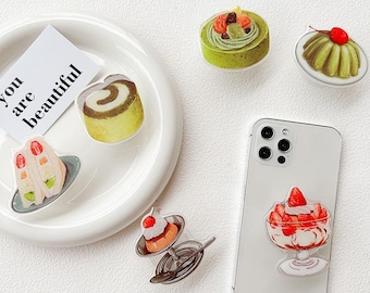 Charming Fruit-Themed Phone Grips | Assorted Fruit Styles | Universal Fit Phone Holders - Add a Refreshing Twist Today