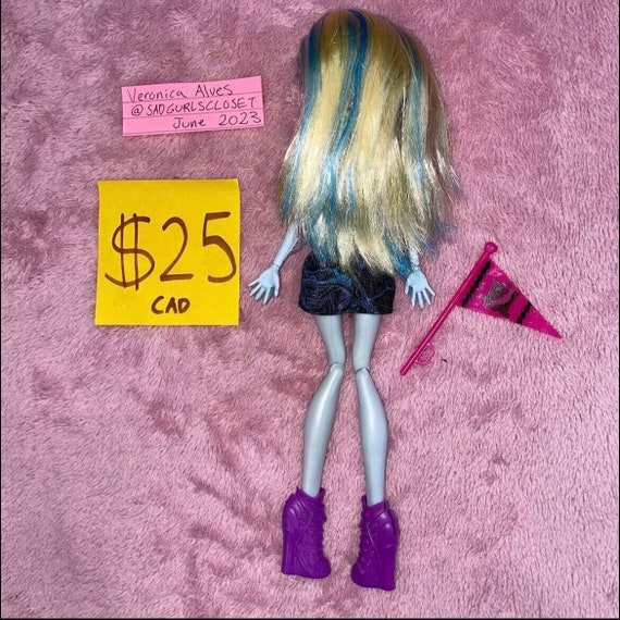 7 Lot Bundle Of Monster High Dolls & 1 Barbie 1990's clawdeen Venus abbey &  more
