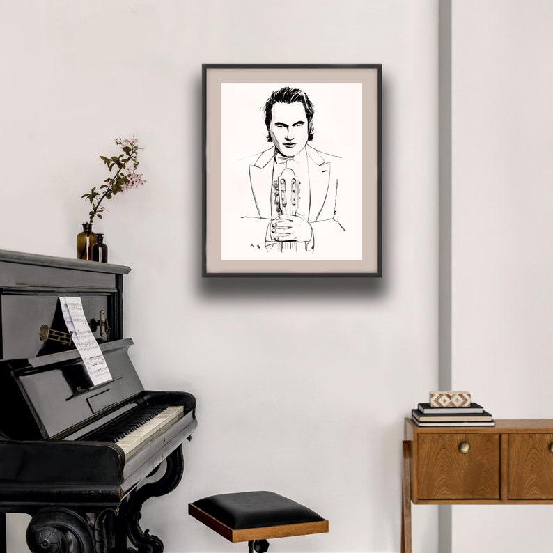 Handmålat porträtt från ditt foto, skannat och levererat digitalt till dig. Valfri storlek. bild 9