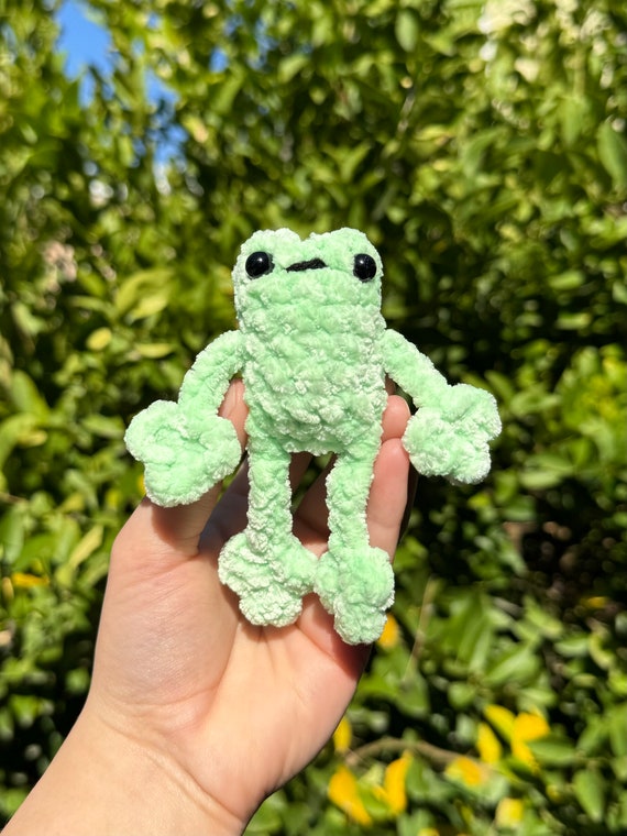 Crochet PATTERN No Sew Baby Leggy Froggy Easy Beginner Crochet Pattern  Digital PDF Download Mini Amigurumi Crochet Plushie Gift Idea 