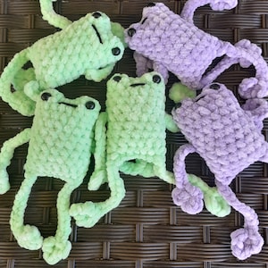AMMO88 No Sew Leggy Frog Crochet Pattern Easy Amigurumi Plushie PDF Download - Etsy Indonesia image 8