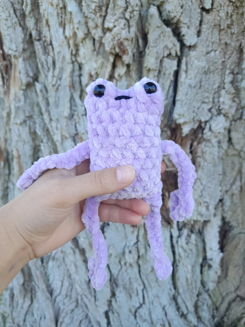 AMMO88 No Sew Leggy Frog Crochet Pattern Easy Amigurumi Plushie PDF Download - Etsy Indonesia image 6