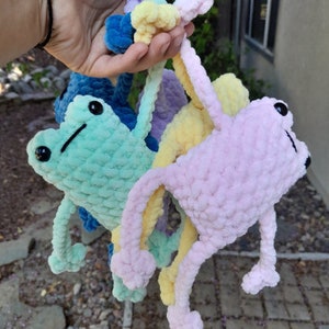AMMO88 No Sew Leggy Frog Crochet Pattern Easy Amigurumi Plushie PDF Download - Etsy Indonesia image 7