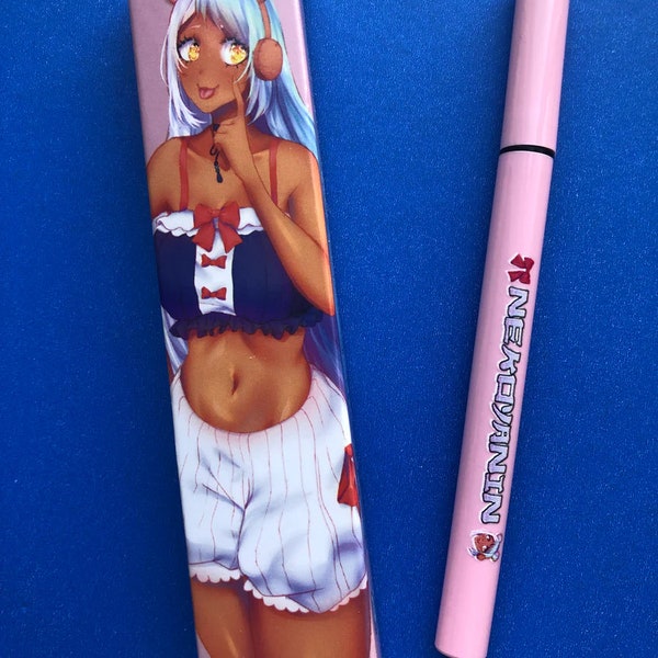 Gamer Girl Adhesive Eyeliner, Anime girl, Anime Eyeliner, Gamergirl Liner, Gamergirl Eyeliner, Makeup Eyeliner, Cute Eyeliner, Kawaii Liner