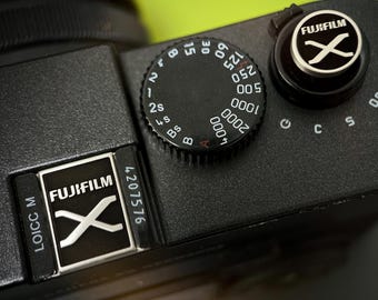 Fujifilm Hot Shoe Cover, Shutter Button, Custom Camera Protection Set, Gift for Photography, Unique Design Camera Accessories SET