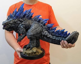 King of Monster Godzilla with LED lights