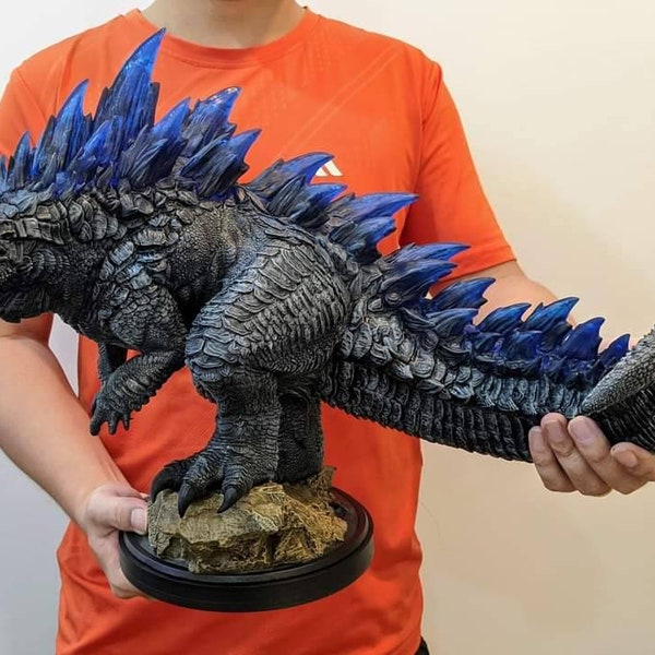 King of Monster Godzilla with LED lights