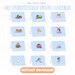 Blue Dog Themed Party Food Tent Cards 40 Printable Food Label Card ...