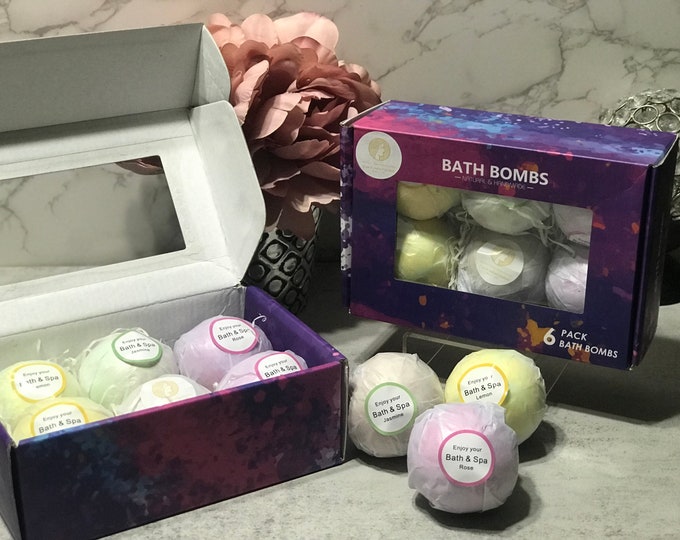 Aromatherapy Bath Bombs 6 Pack Regular price
