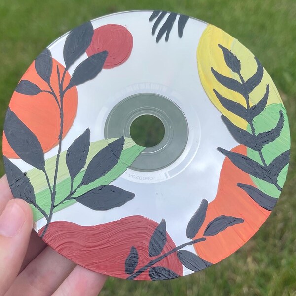 Cd Painting - Etsy