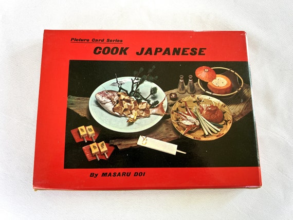 Vintage Cook Japanese Picture Card Series Cookbook Cook Book