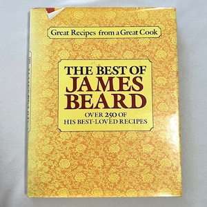 Vintage The Best of James Beard 250 Recipes Cook Book Hardcover Cookbook