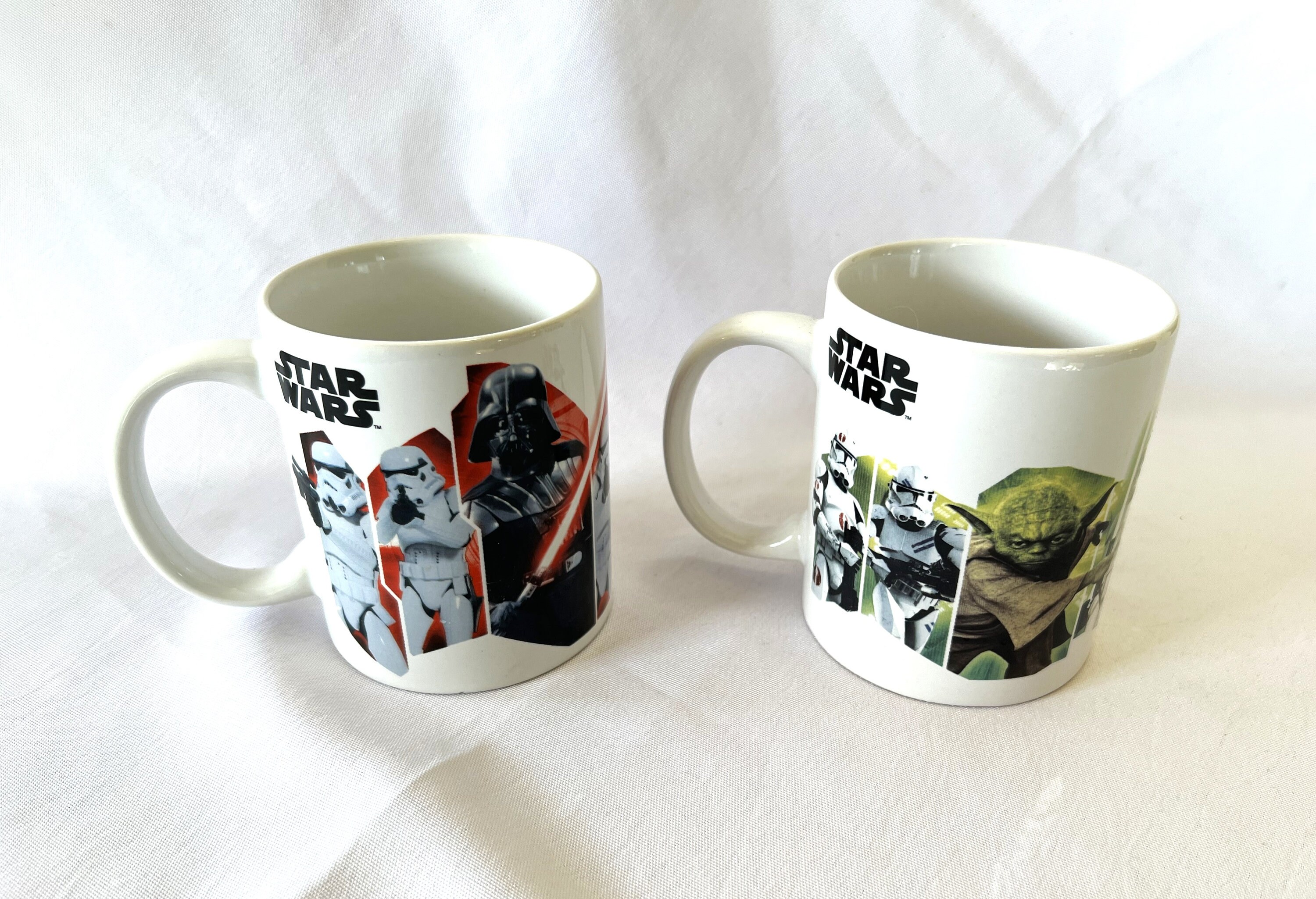 Vintage Star Wars Coffee Mugs Set of Two Ceramic Handled OG Etsy