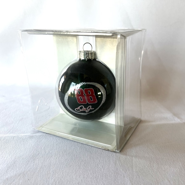 Vintage Nascar Dale Earnhardt Jr. Number 88 Christmas Holiday Collectable Racing Ball Ornament