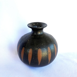 Vintage Otagiri Pottery Bud Vase OMC Sticker Japan