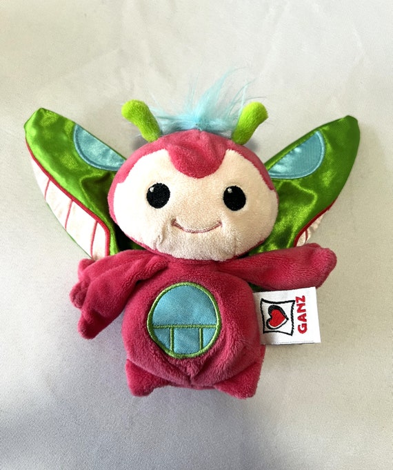 Vintage Ganz Webkinz Zoza A Zippy Zum Plush Zumbuddy Pink