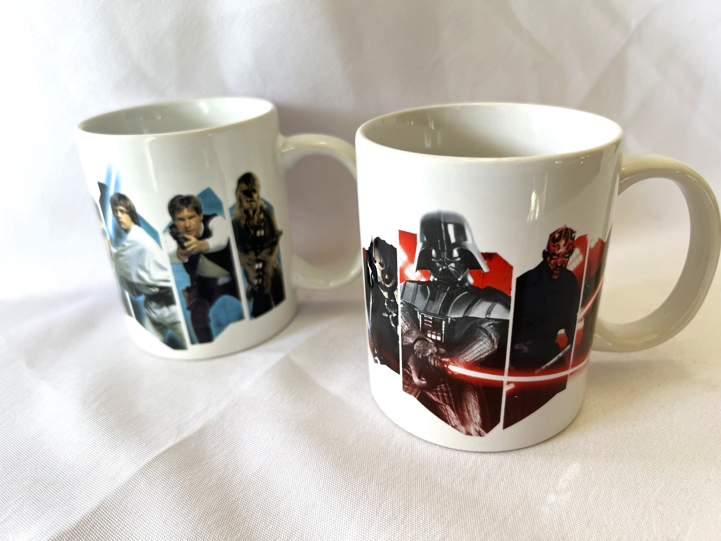 Vintage Star Wars Coffee Mugs Set of Two Ceramic Handled OG Etsy