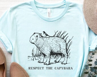 Capybara T Shirt Rodent Shirt Cute Capybara Shirt Funny Capybara Shirts for Women Men Capybara Gift Capybara Graphic Tee Pet Lover Gift