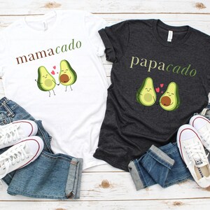 Pregnancy Announcement Shirt, Maternity Shirt, Expecting Couple Shirt, Mommy To be Shirt, Daddy To be, Avocado Shirt, Baby Shower Shirt gift