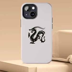 Dragon phone case, Chinese Dragon Phone Case IPhone Cover fit for iPhone 15 Pro Max, 14 Plus, 13, 12, 11, Chinese Yellow Dragon Aesthetic