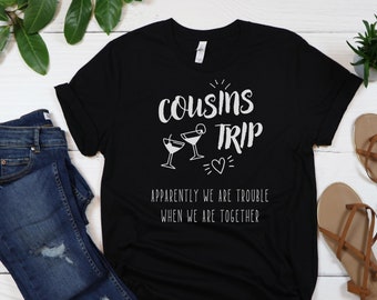 Viaje de primos, vacaciones de primos, mejor viaje para siempre, viaje de Besties, vacaciones familiares, camisa de viaje de primos, camisa de viaje de primos, tripulación de primos