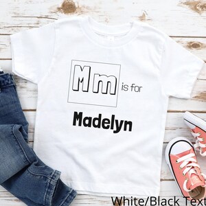 Personalized girl shirt, Personalized boy shirt, cute custom shirt, boy name shirt, girl name shirt, Toddler Name Shirt, Unique girl clothes