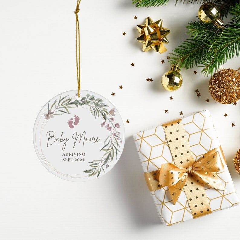 Expecting Parents Ornament, Parents to Be Ornament, New Parents