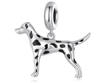 Pandora Fit Sterling Silver Pendant Nimble Dalmatian Dangle Charm Sursenso Jewellery
