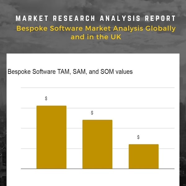 Pdf copy of the Bespoke Software Market Analysis Globally and in the UK,Total Addressable Market,Serviceable and Obtainable Available Market