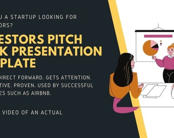 Investors Pitch Deck Presentation Template (PPTX)